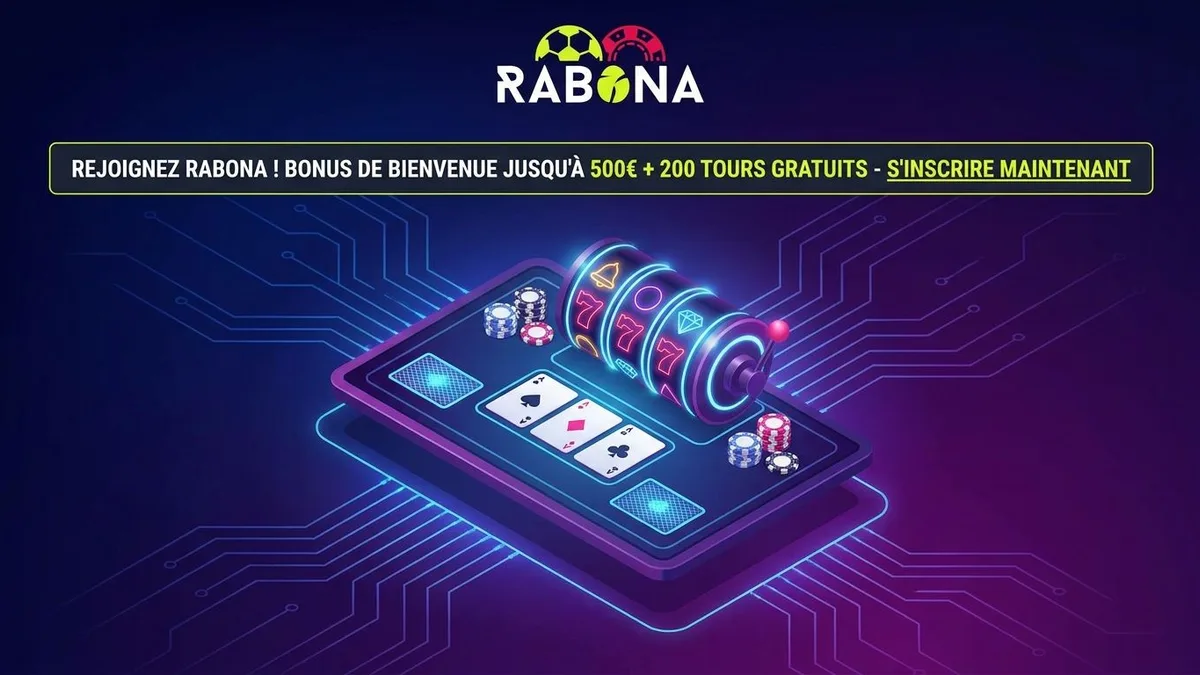 Inscription Rabona avec bonus